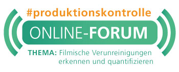 Online-Forum Produktionskontrolle<br><h4> »Filmische Verunreinigungen erkennen und quantifizieren«