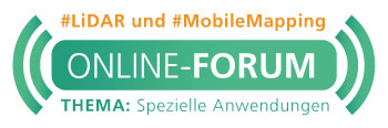 Online-Forum LiDAR und Mobile Mapping<br><h4> »Spezielle Anwendungen«