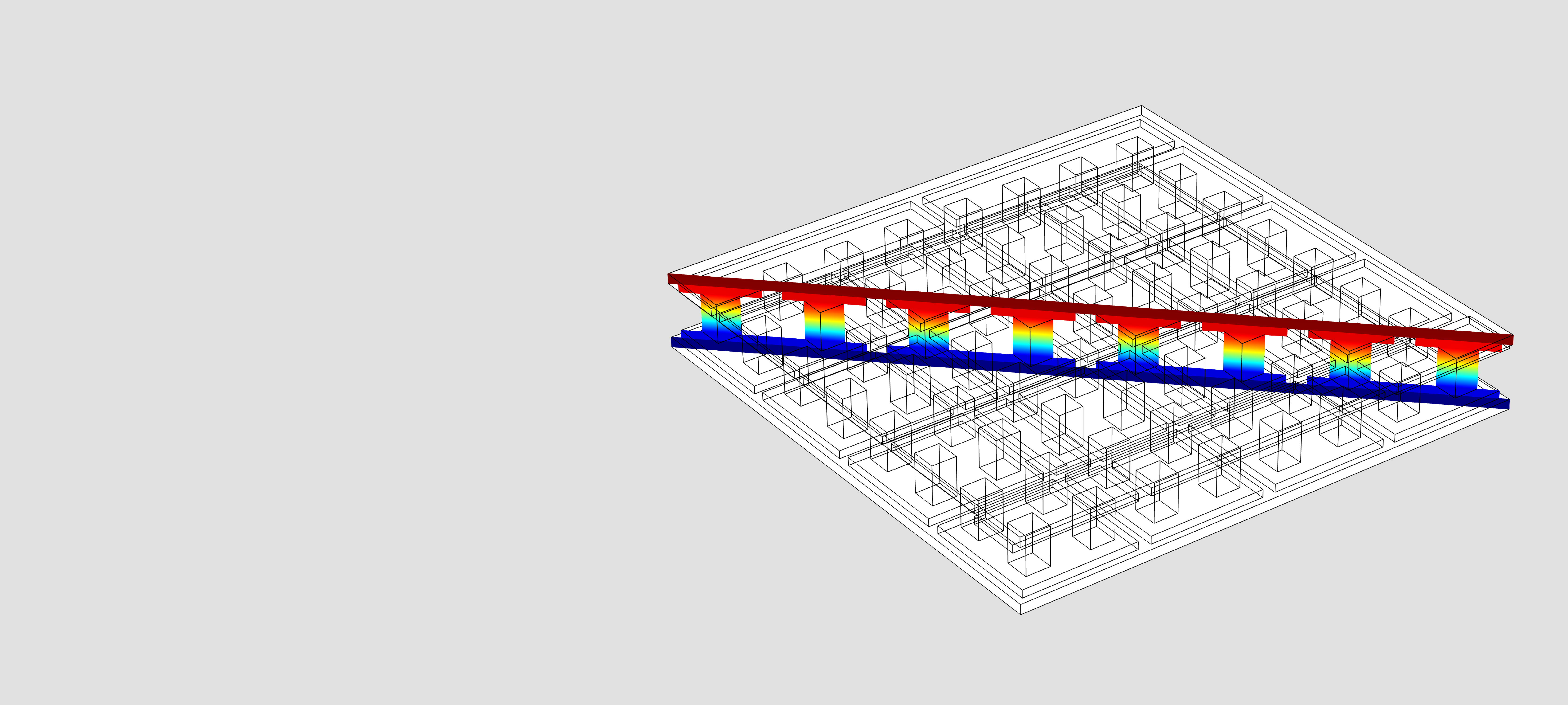 TE-Modul Simulation Comsol