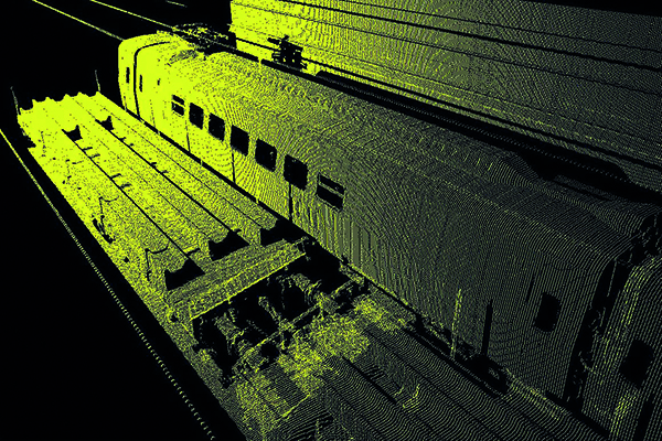 Sector Profile Scanner SPS: Optische Inspektion der Geometrie fahrender Züge