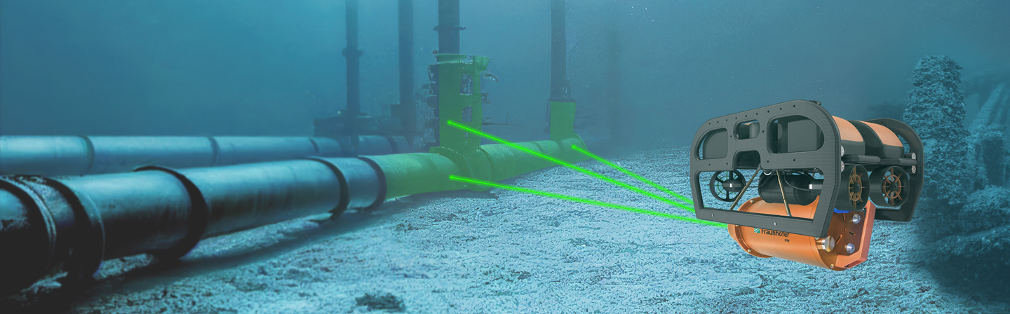 Unterwasser LiDAR-System für die 3D-Vermessung von Infrastruktur unter Wasser