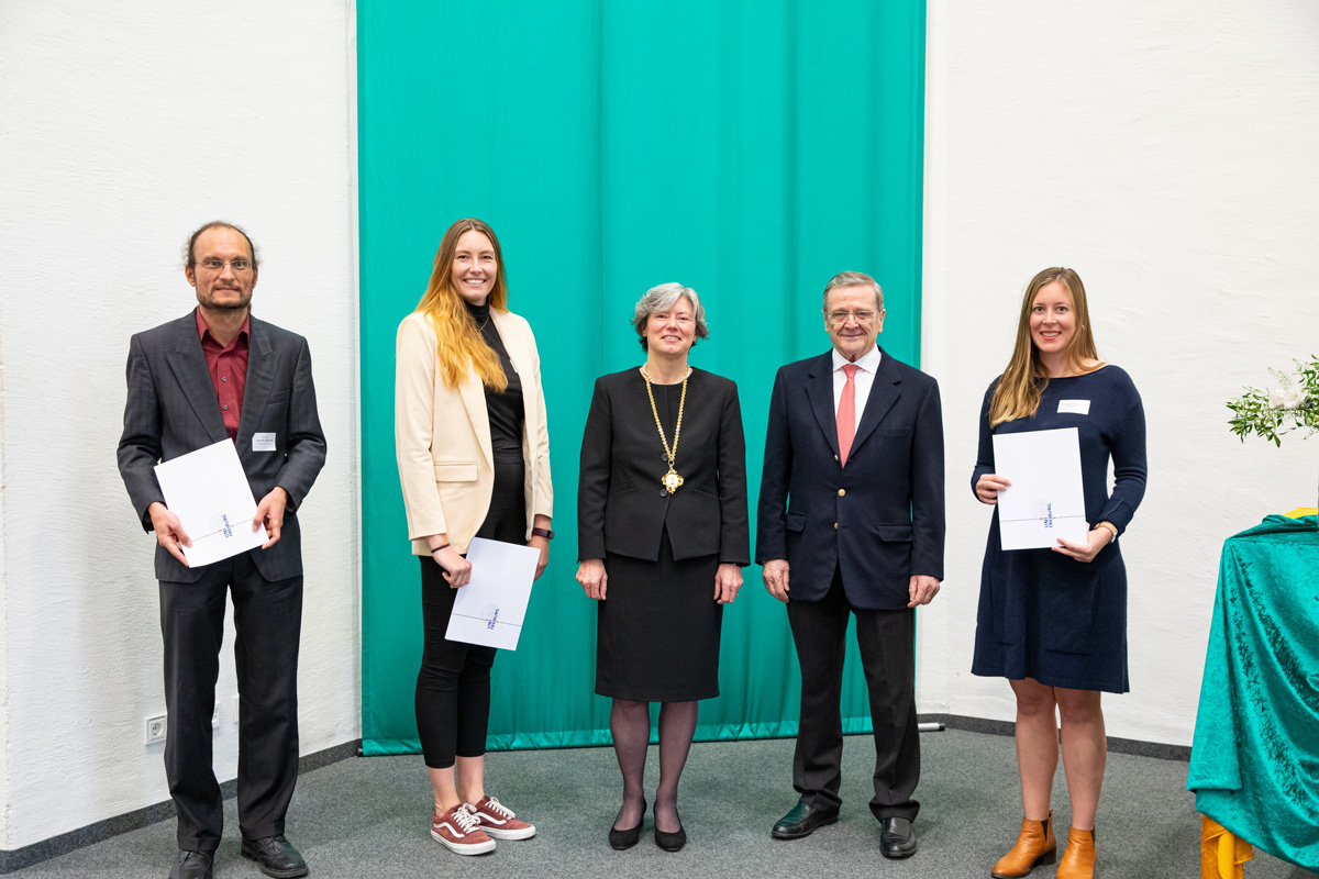 Preisverleihung der Nachwuchsförderpreise 2021 der Eva Mayr-Stihl Stiftung