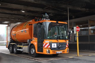 Sensorbox MUM mini auf einem Müllfahrzeug der Stadt Wuppertal Sensorbox MUM mini auf einem Müllfahrzeug der Stadt Wuppertal