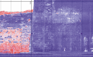 Multispectral laser scanning: Moisture measurement on a tunnel wall